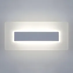 Настенный светодиодный светильник Eurosvet Square 40132/1 Led белый