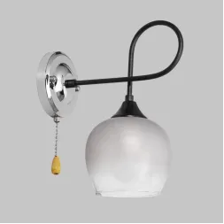 Бра IMEX MD.4243-1-W-BK+CH