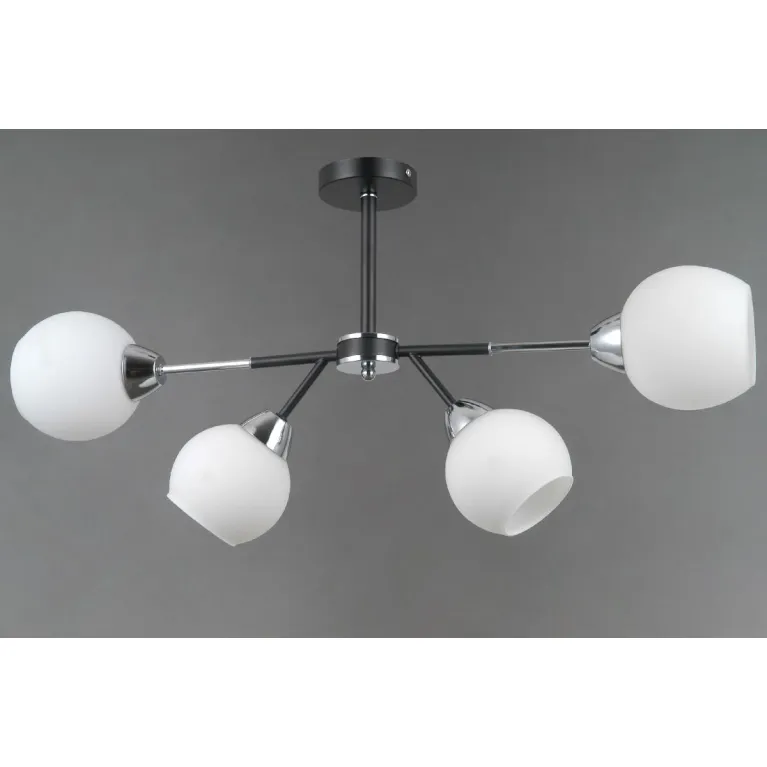 Люстра на штанге Illumico IL0715-4CSQ-24 BK CR LIBRA
