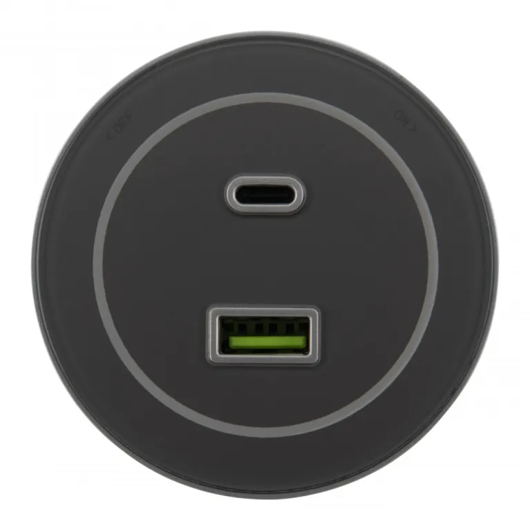 Трековая розетка Arte Milano Am-track-sockets-39 399732TS/USB-Type-C Silver