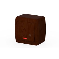 Переключатель с подсветкой ELBI Alsu 504-010600-210