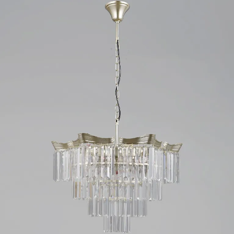 Подвесная люстра Illumico IL3575-6+3PSQ-24 GD LYRA