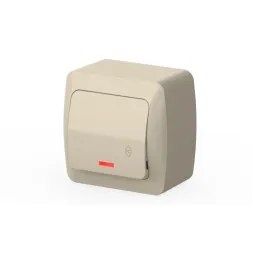 Переключатель с подсветкой ELBI Alsu 504-010300-210
