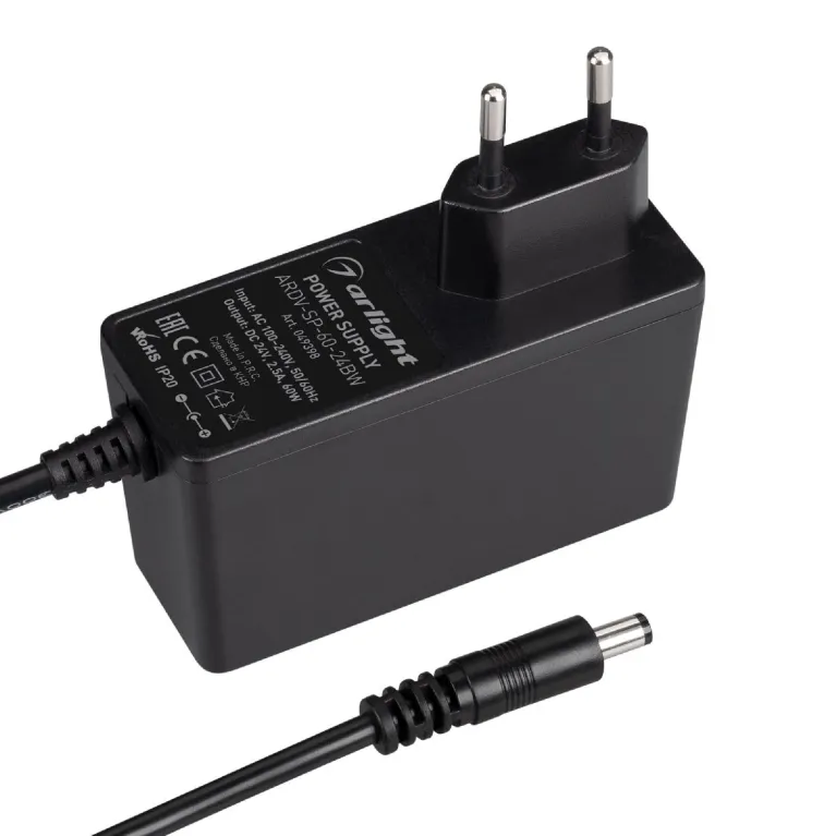 Блок питания Arlight ARDV-SP-60-24BW (24V, 2.5A, 60W) 049398