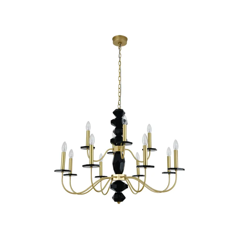 Подвесная люстра Newport Vanessa 3878+4/С brass М0070883
