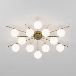 Потолочная люстра Eurosvet Sabina 302001/12 латунь Smart a072017