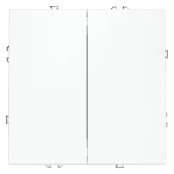 Выключатель двухклавишный Voltum S70 VLS020102
