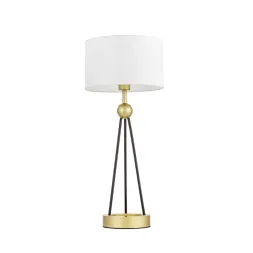 Настольная лампа Lumina Deco Belforte LDT 5527 GD+WT