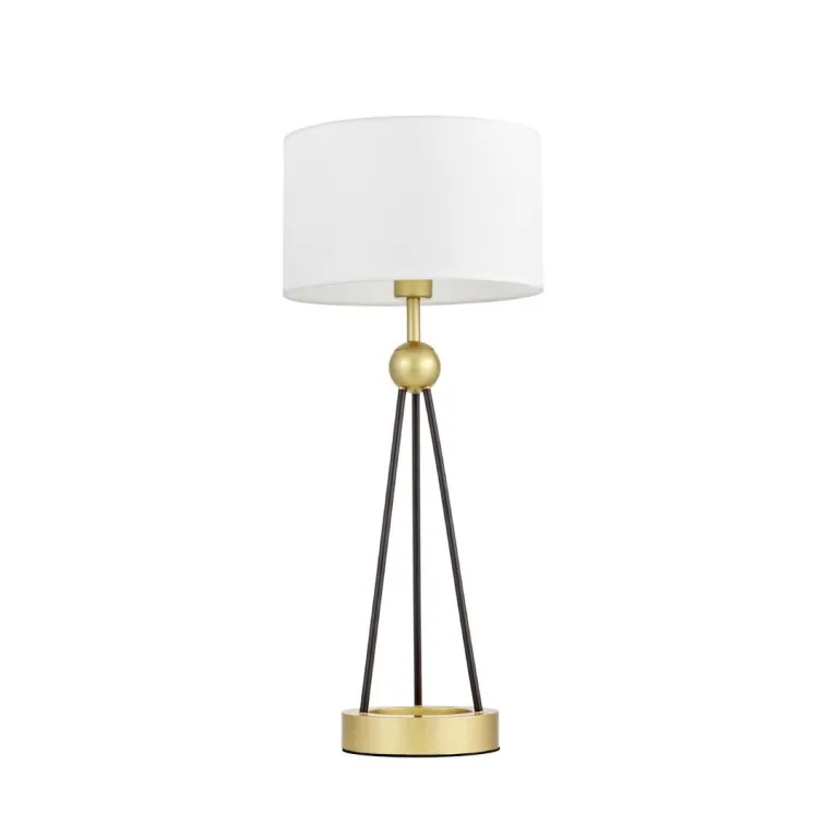 Настольная лампа Lumina Deco Belforte LDT 5527 GD+WT