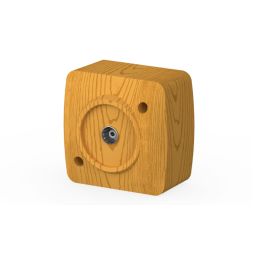 Розетка TV (проходная) ELBI Alsu 504-000700-224