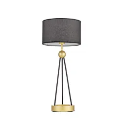 Настольная лампа Lumina Deco Belforte LDT 5527 GD+BK