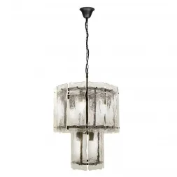 Подвесная люстра iLamp Frozen 10440-6+3P BK