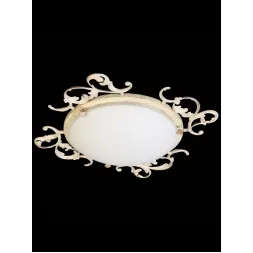 Потолочная люстра Natali Kovaltseva VINTAGE 11366/3C WHITE GOLD