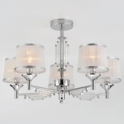 Потолочная люстра Eurosvet 60081/5 хром