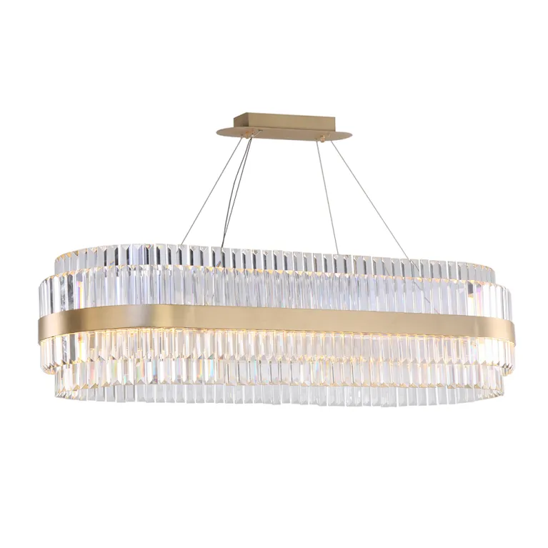 Подвесная люстра Newport 10242/120 oval brass М0066145