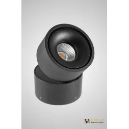 Накладной спот AM Group AM160 BK