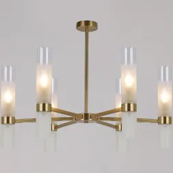 Люстра на штанге Illumico IL0279-6P-79 BRASS