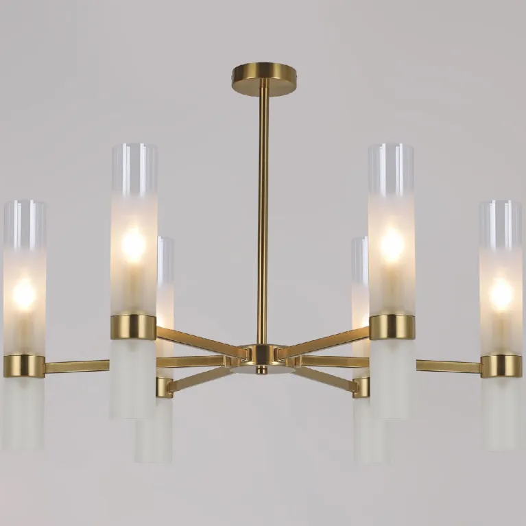 Люстра на штанге Illumico IL0279-6P-79 BRASS