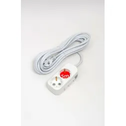 Удлинитель с/з 2вх с защитными шторками ELBI Myra 527-010205-221