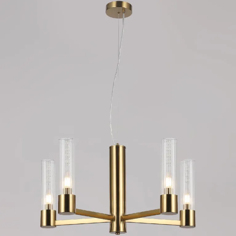 Подвесная люстра Illumico IL0313-5P-79 BRASS