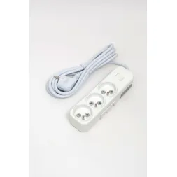 Удлинитель 3вх с защитными шторками с включателем UPS ELBI Myra 527-010203-315