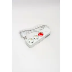 Удлинитель с/з 3вх с защитными шторками с включателем ELBI Myra 527-010202-322