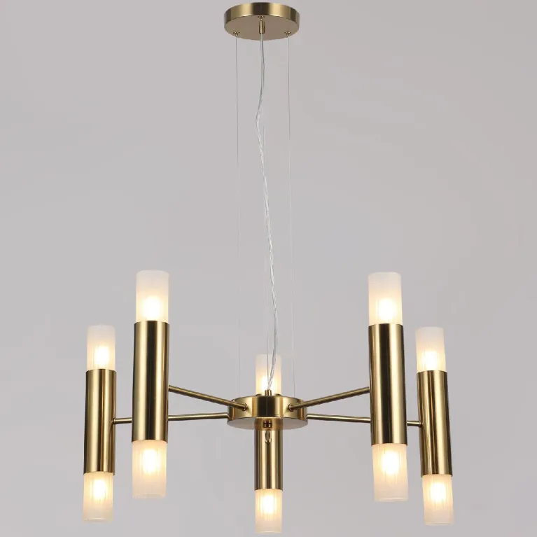 Подвесная люстра Illumico IL0314-10P-79 BRASS