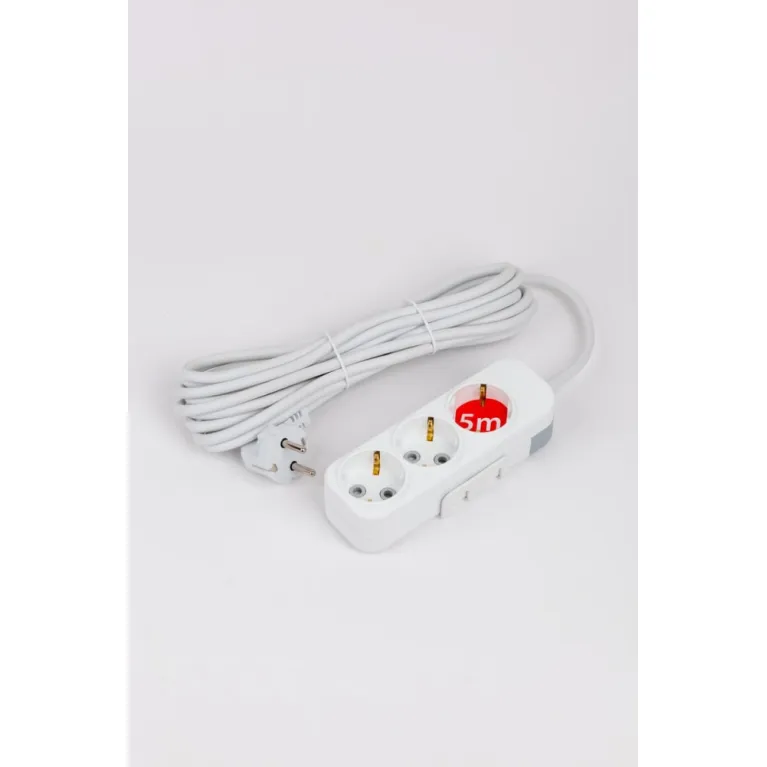 Удлинитель с/з 3вх с защитными шторками ELBI Myra 527-010205-311