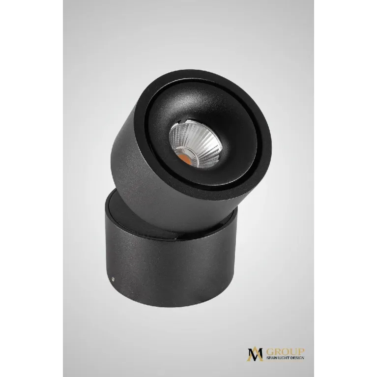 Накладной спот AM Group AM161-mini BK