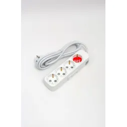 Удлинитель с/з 4вх с защитными шторками ELBI Myra 527-010203-411