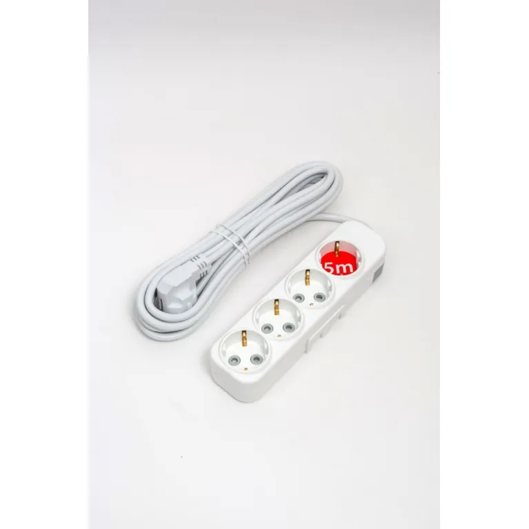 Удлинитель с/з 4вх с защитными шторками ELBI Myra 527-010205-411