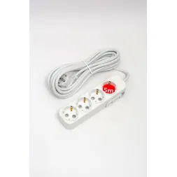 Удлинитель с/з 4вх с защитными шторками ELBI Myra 527-010205-421