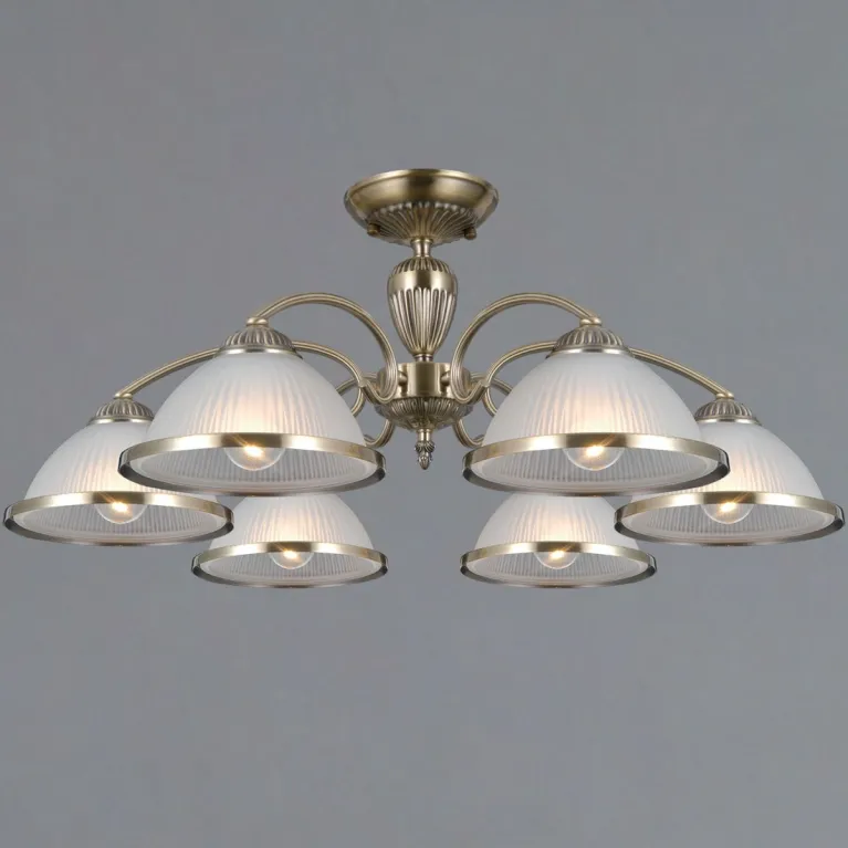 Люстра на штанге Illumico IL0596-6CSQ-25 AB AREZZO