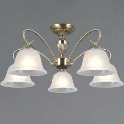 Люстра на штанге Illumico IL0696-5ASQ-25 AB AREZZO