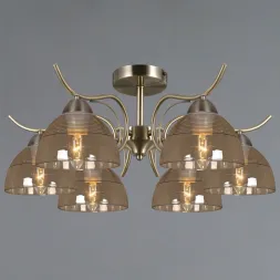 Люстра на штанге Illumico IL0733-6CSQ-25 AB AREZZO