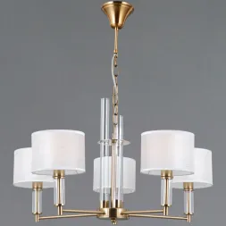 Подвесная люстра Illumico IL0755-5PSQ-25 BRASS GENOA