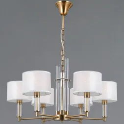 Подвесная люстра Illumico IL0755-6PSQ-25 BRASS GENOA