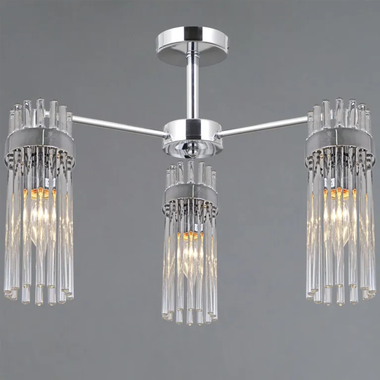 Люстра на штанге Illumico IL0761-3CSQ-25 CR GENOA