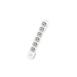 Колодка с/з 6вх с защитными шторками с включателем ELBI Myra 527-010200-602