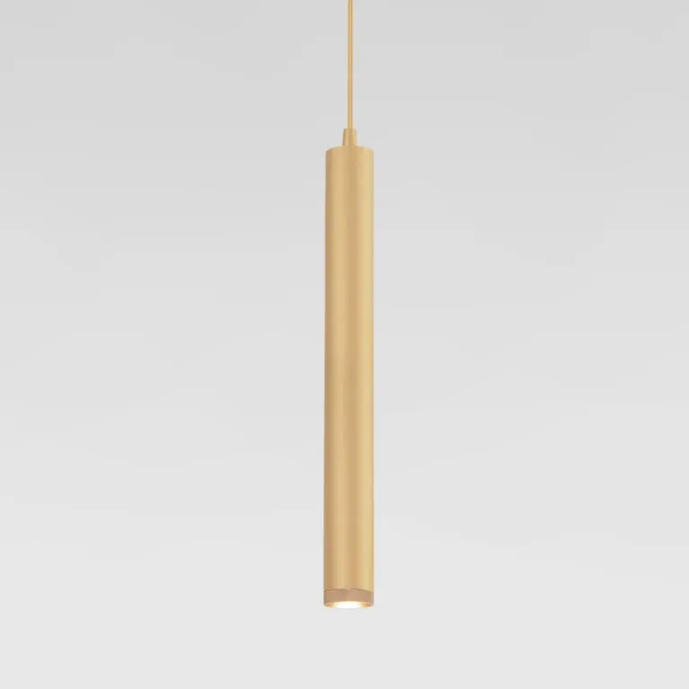 Подвесной светодиодный светильник Elektrostandard Lead 50245 LED золотой a062430