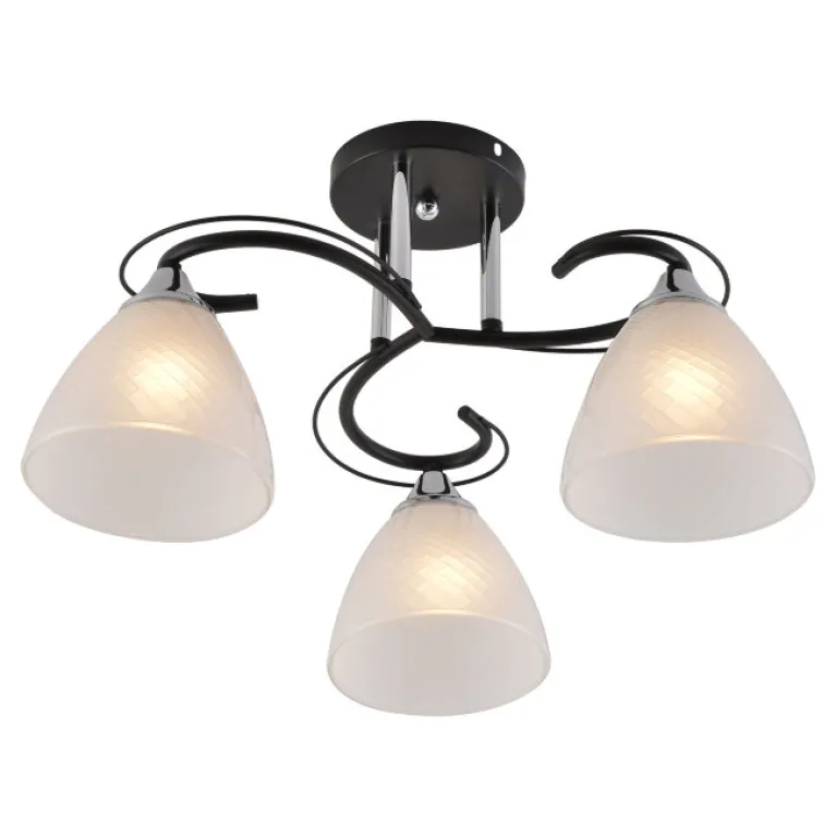 Потолочная люстра Seven Fires Nuala SF3372/3C-BK-CR-WT