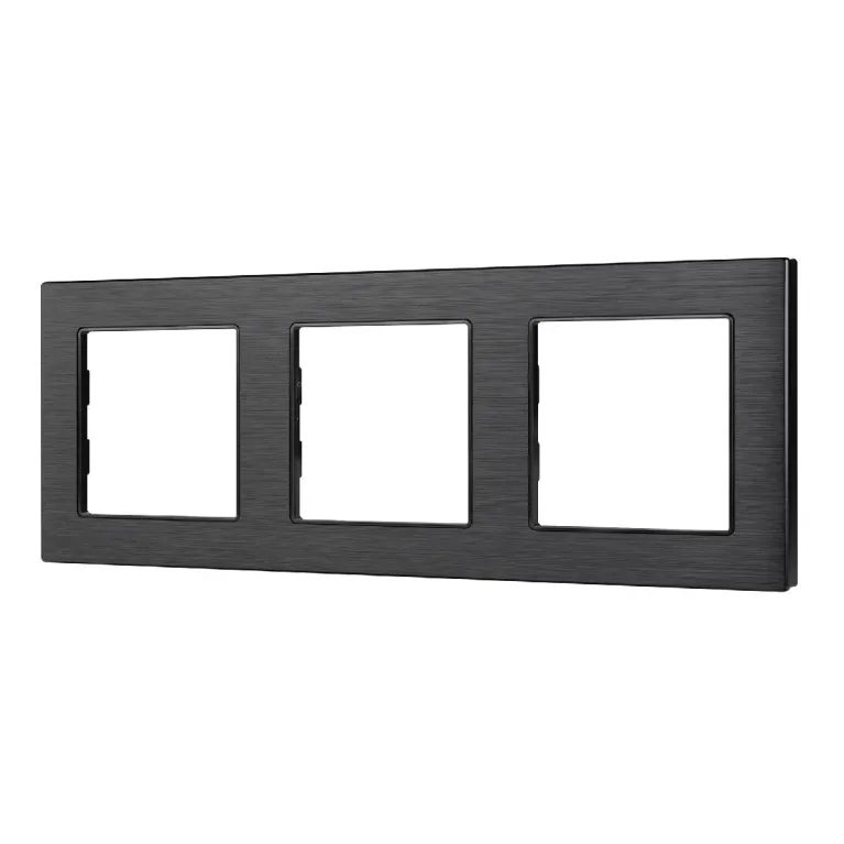Рамка трехместная Arlight FRM-PRESTO-ALS-3-BK 043857