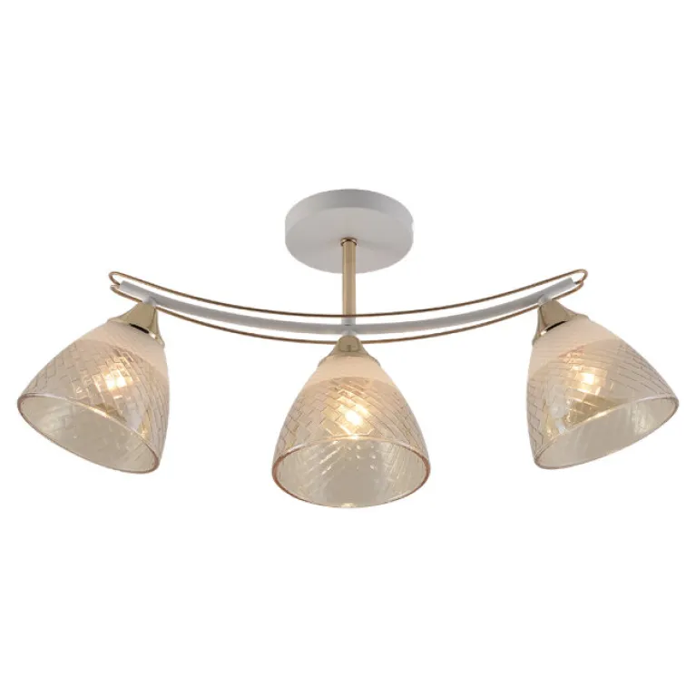 Люстра на штанге Seven Fires Goriya SF3383/3C-WT-FGD-AM
