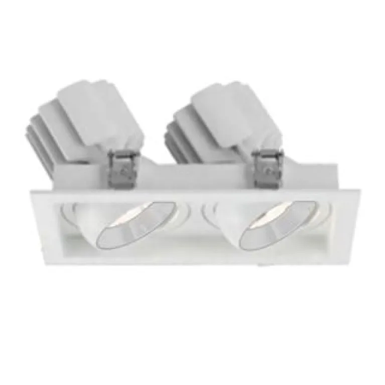 Встраиваемый карданный светильник Arlight MS-VORTEX-BUILT-S210x117-2x20W Warm3000 057762