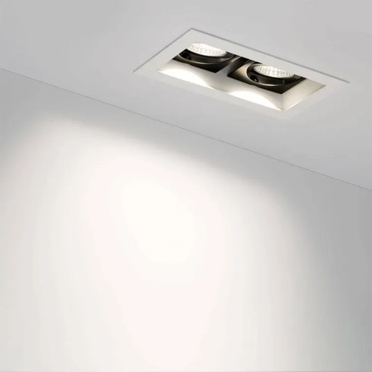 Встраиваемый светильник Arlight CL-KARDAN-S180x102-2x9W Warm 024130