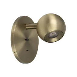 Настенный светильник Arlight SP-OTTORI-WALL-CHARGE-6W Warm3000 (BR, 30 deg, 230V, USB-C) 058483