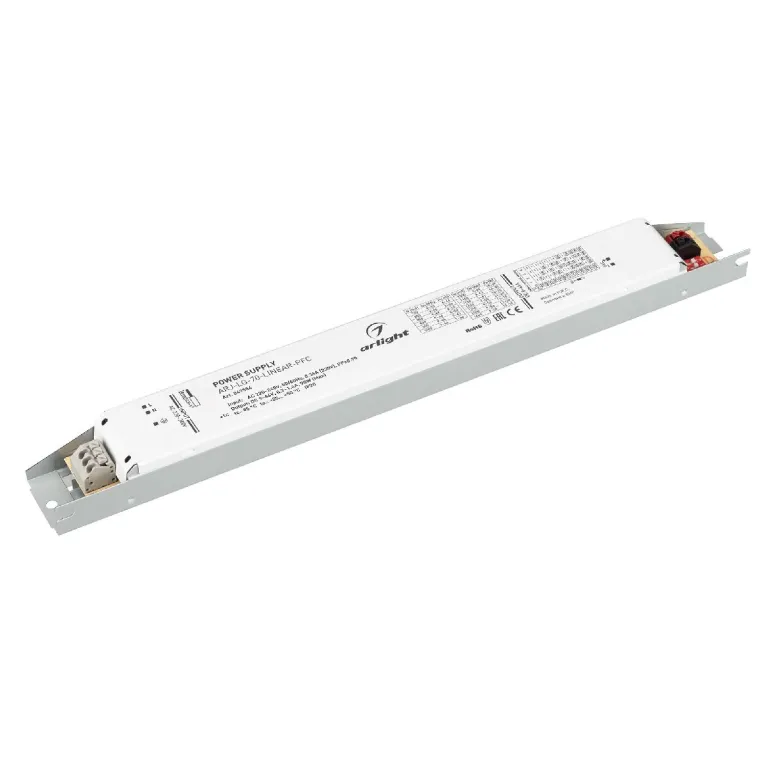 Блок питания Arlight ARJ-LG-70-LINEAR-PFC (70W, 9-66V, 0.7-1.4A) 049554