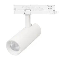 Трековый трехфазный светильник Arlight LGD-GERA-4TR-R55-10W Day4000 (WH, 36 deg, 230V, DALI) 058798