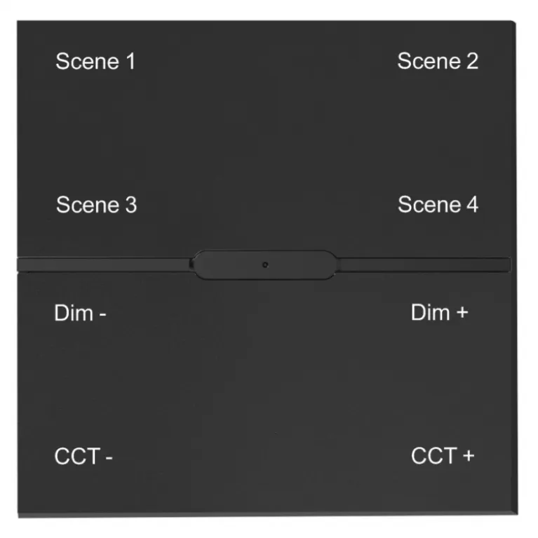 Смарт выключатель проводной iLedex Vision INN SP 48V-4-BK