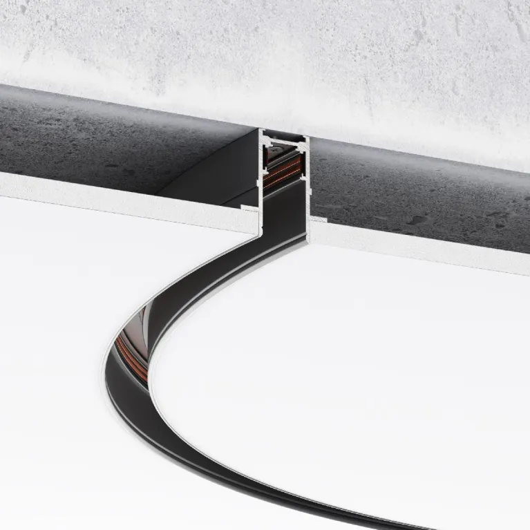 Шинопровод встраиваемый радиусный Elektrostandard Slim Magnetic 4690389205019 85158/00 a066494